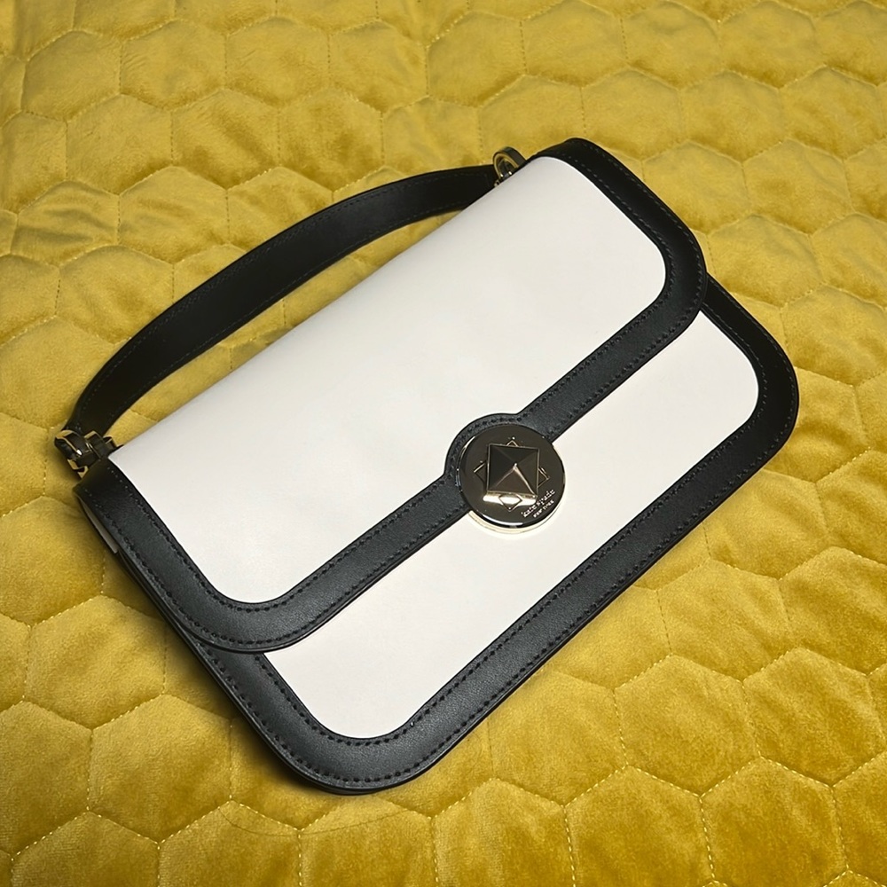 Kate Spade Audrey Flap Crossbody - Black/Multi